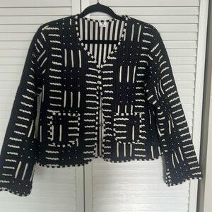 Made in India Quilted Reversable Jacket/Cardigan